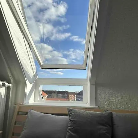 Elegant With Penthouse View In Cph 아파트 코펜하겐